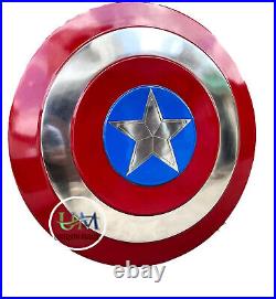 Captain Marvel Exclusive Legends Gear Classic Comic Captain America Shield Metal