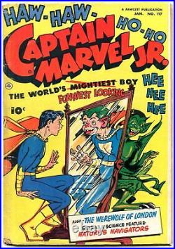 Captain Marvel Jr. #117 1953 Fawcett -VG Comic Book