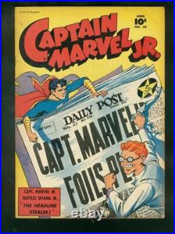 Captain Marvel Jr. #39 1946 Fawcett -FN Comic Book