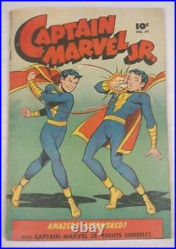 Captain Marvel Jr. #61 (1948 Anglo) Canadian Variant Ed. Comic Book VERY SCARCE
