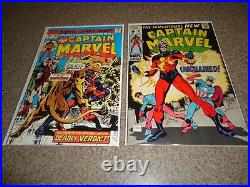 Captain Marvel Silver Age Lot Of 9 14-57