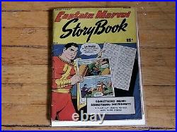 Captain Marvel Storybook #1 (1946 Fawcett) Vhtf Golden Age Shazam