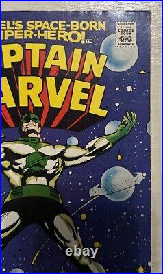 Captain Marvel Vol 1 # 1 VF- Marvel 1968 Silver Age