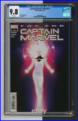 Captain Marvel the End #1, CGC 9.8, 1st App Irene LeBeau, Katie Barton 2020