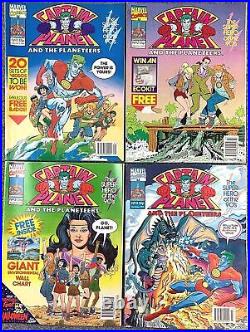 Captain Planet & the Planeteers 1991 Comics BUY INDIVIDUALLY Vintage Marvel