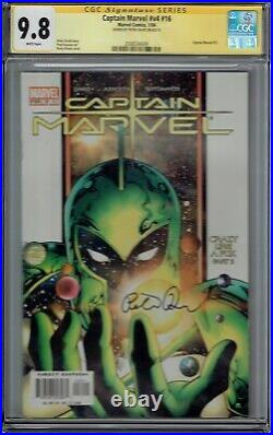 Cgc Ss 9.8 Captain Marvel V4 #16 Phyla-vell 1st Appearance Guardians Of Galaxy