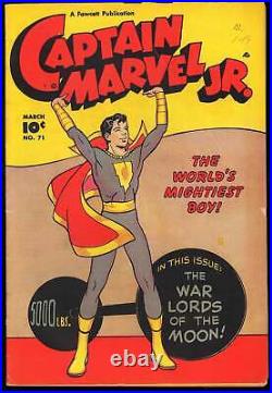 Copy of Captain Marvel Jr Vol. 12 #71 Fawcett 1949 (VG/FN) Golden Age HTF! L@@K