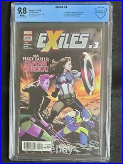 Exiles #3 (CBCS 9.8) 1st Appearance of Peggy Carter As Captain America