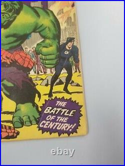 Fantastic Four #25, 1st Hulk vs. Thing! 2nd Silver age App. Captain America 1964