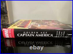 GOLDEN AGE CAPTAIN AMERICA Marvel Omnibus SIGNED by STAN LEE withCOA Avengers