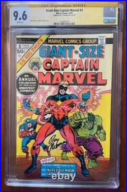 Giant-Size Captain Marvel 1 CGC 9.6 SS (Roy Thomas) Single Highest Graded