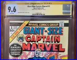 Giant-Size Captain Marvel 1 CGC 9.6 SS (Roy Thomas) Single Highest Graded