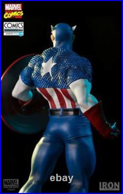 Iron Studios Captain America Art Scale 1/10 Marvel Comics Série 4