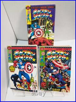 Kobunsha Marvel American Comics Captain America vol. 1-3 USED From JAPAN
