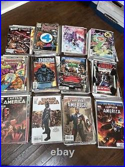 LONG Box of 250+ MarveI Comics (look at pics) Mostly X-men Captain America