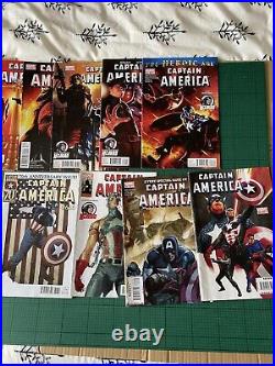 Large Captain America Comic Collection 79 Comics Marvel Free Postage