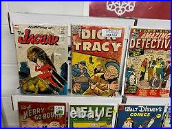 Lot 19 Golden Jaguar Captain Marvel Dick Tracy Detective Nellie Nurse Disney+WOW
