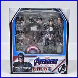 MAFEX No. 130 Captain America Avengers Endgame Marvel Medicom Toy Action Figure