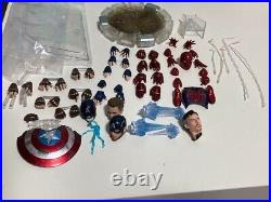 MAFEX SHFiguarts Marvel figure lot of 5 Captain America etc. From Japan Used F/S