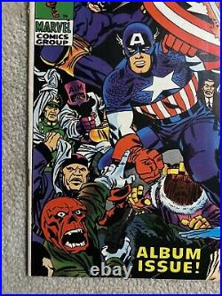 MARVEL CAPTAIN AMERICA #112 (1969). ALBUM ISSUE Full Villains Cover