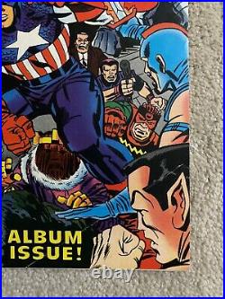 MARVEL CAPTAIN AMERICA #112 (1969). ALBUM ISSUE Full Villains Cover