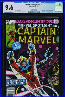 MARVEL SPOTLIGHT V2 #1 Variant CGC-9.6, WP Captain Marvel