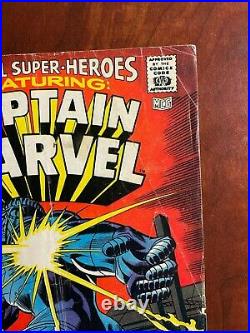 MARVEL SUPERHEROES #13 VG+ 1st Carol Danvers Ms Marvel 2nd Captain Marvel