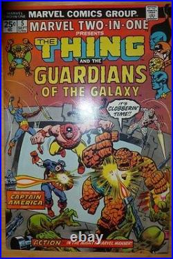 Marvel 2-in-1 5 Thing Captain America Guardians of the Galaxy 2nd Appearance 9.8