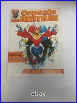Marvel Captain Britain 13 Comic