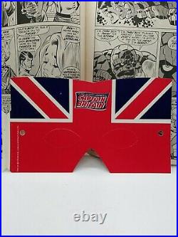 Marvel Captain Britain 1 1976 Mask Included