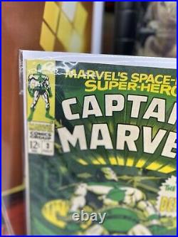 Marvel Captain Marvel #3, # 5, # 6, # 7, # 8 / All Raw 6.5 Or Better Rare
