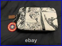 Marvel Coach Captain America Bag / Keychain 2020 Collection Never Used
