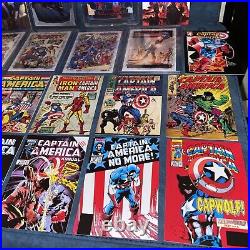 Marvel Comic Cards Captain America Beginnings Micromotion Masterpieces Grade 9.5