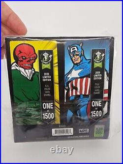 Marvel Comic Con FiGPiN 2-Pack Captain America &The Red Skull 1/1500 Sealed