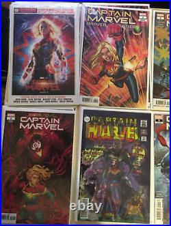 Marvel Comic Lot Captain Marvel Lot of 20 Comics