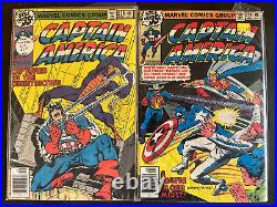 Marvel Comics Captain America 13 Comic Book Run #228-#240 Avg. VF-NM $. 35-$. 40