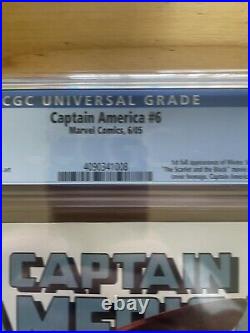 Marvel Comics Captain America #6 CGC 9.6 1st App Winter Soldier 2005