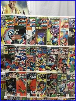 Marvel Comics Captain America Run Lot 250-429 Plus Annuals Missing in Bio