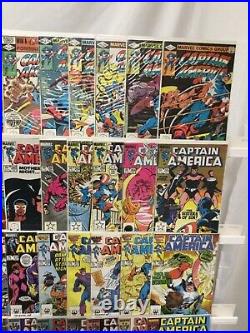 Marvel Comics Captain America Run Lot 250-429 Plus Annuals Missing in Bio