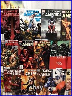 Marvel Comics Captain America Run Lot 2-50, 600-633, 698-704 Missing in Bio