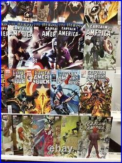 Marvel Comics Captain America Run Lot 2-50, 600-640, 698-704 Missing in Bio