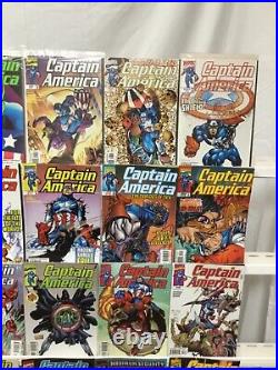 Marvel Comics Captain America Vol 3 Run Lot 1-50 Plus Annual'98-'01 Missing #12