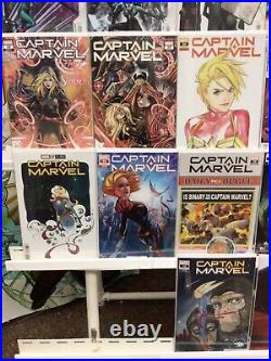 Marvel Comics Captain Marvel Run Lot 1-49 Plus Annual, Multiple Variants VF/NM
