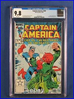Marvel Comics Cgc 9.8 Captain America 300 12/84 White Pages