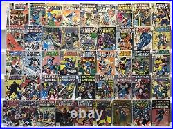 Marvel Comics Copper Age Captain America Lot of 45