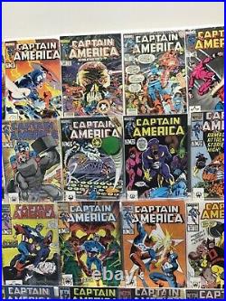 Marvel Comics Copper Age Captain America Lot of 45