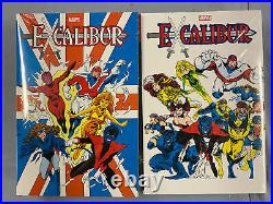 Marvel Comics EXCALIBUR Omnibus Vol #1 and 2 DM HC Davis Cvr (2022) Global Ship