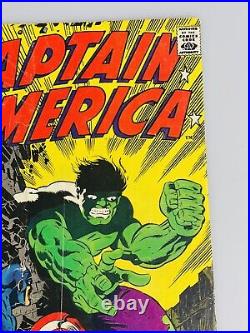 Marvel Comics Group Captain America #110 1968 Incredible Hulk Bucky Vintage