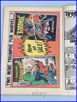 Marvel Comics Group Captain America #110 1968 Incredible Hulk Bucky Vintage