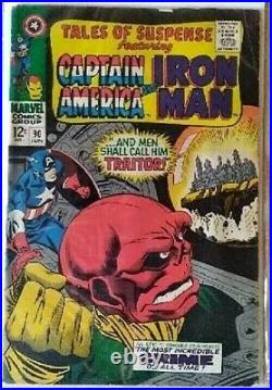 Marvel Comics Silver Age Lot of 12-Iron Man, Captain America, Avengers- Stan Lee